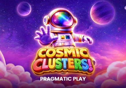 Cosmic Clusters astronaut among planets and clouds