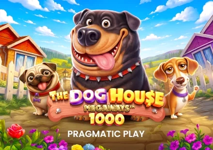 The Dog House Megaways 1000 three dogs
